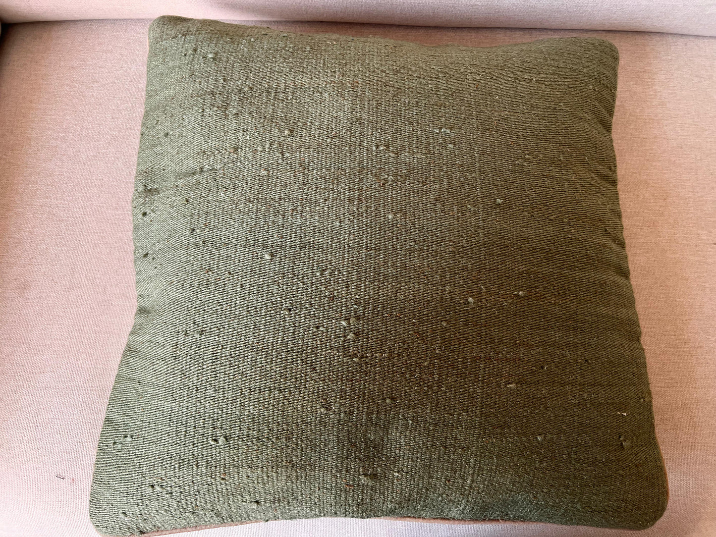 Hand woven Kilim cushion cover (50x50cm).