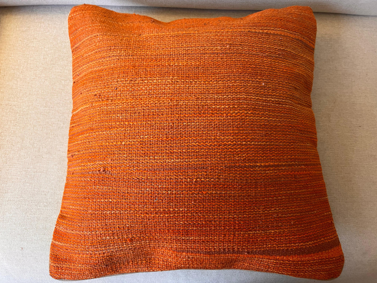 Hand woven Kilim cushion cover (50x50cm).
