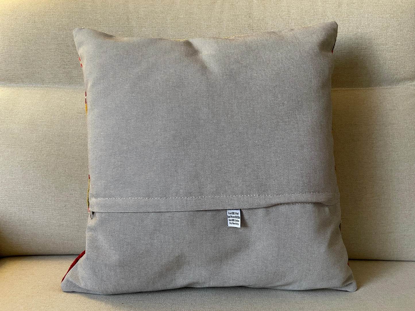 Hand woven Kilim cushion cover (50x50cm)