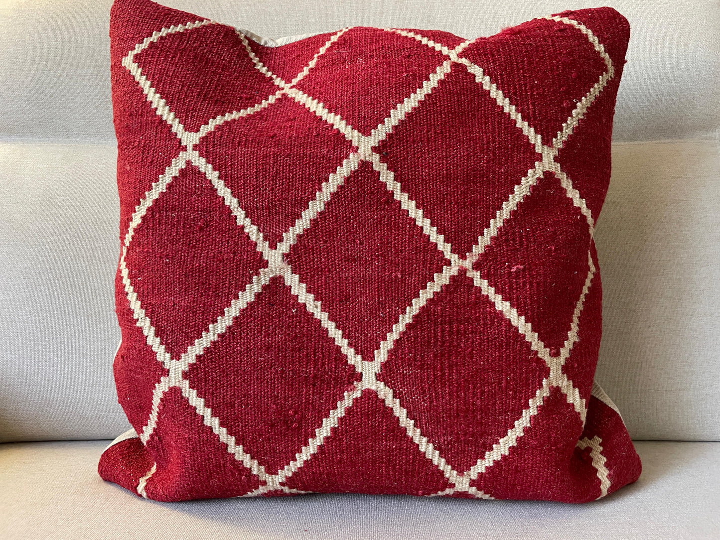 Hand woven Kilim cushion cover (50x50cm)