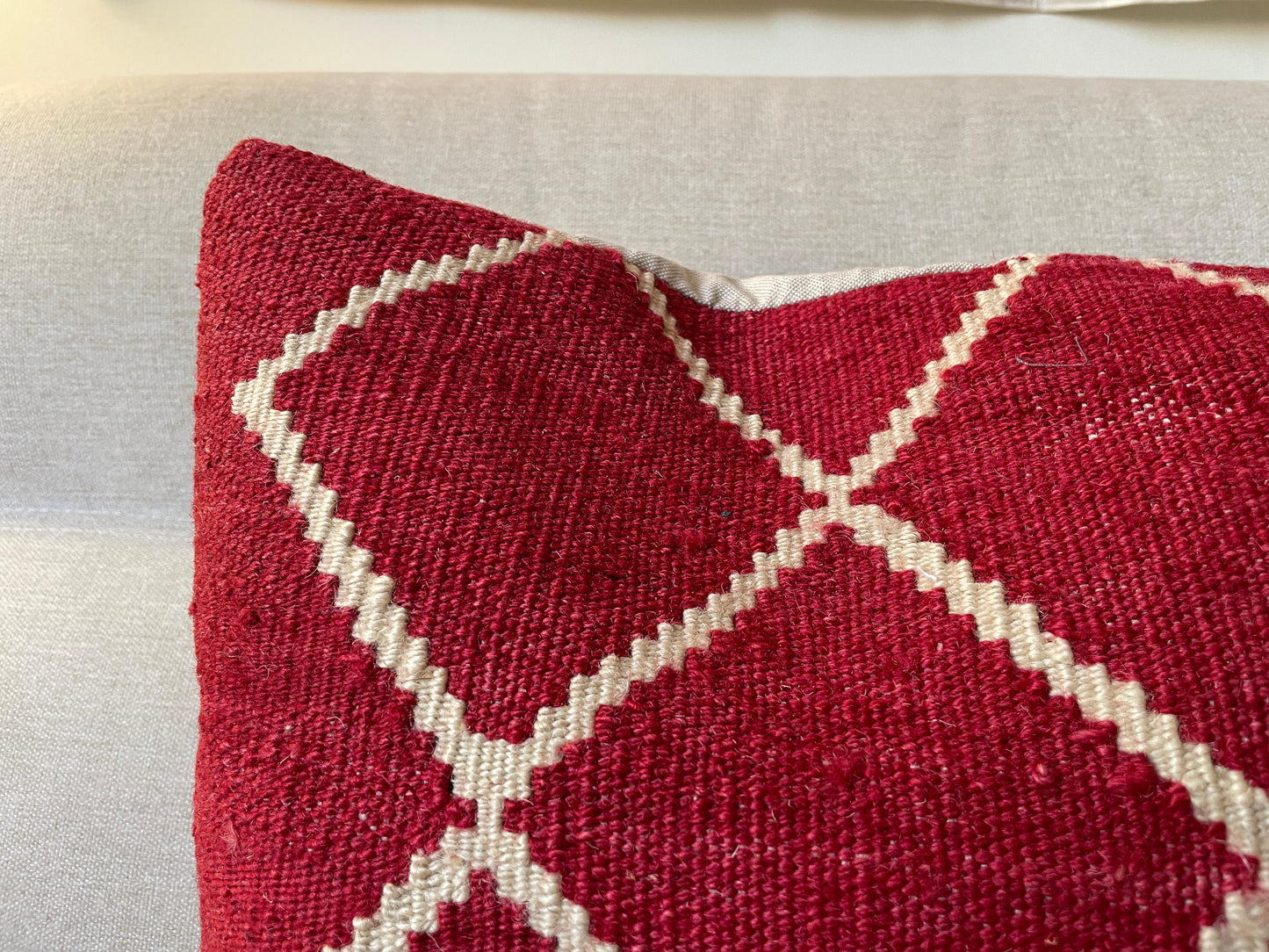 Hand woven Kilim cushion cover (50x50cm)