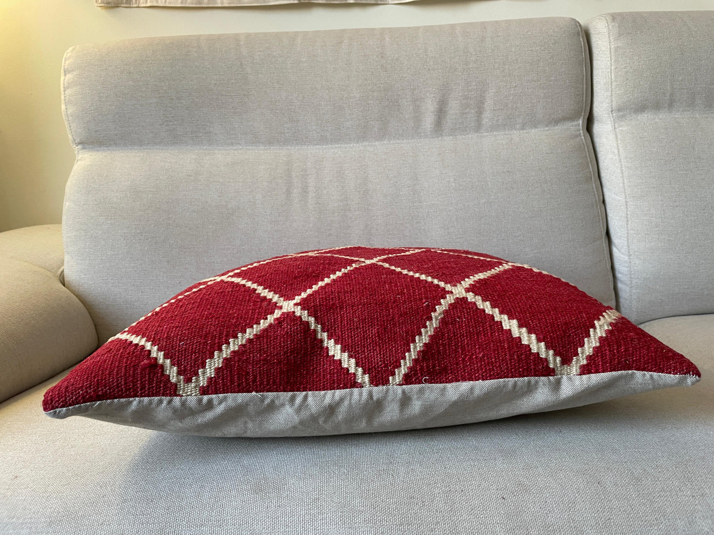 Hand woven Kilim cushion cover (50x50cm)