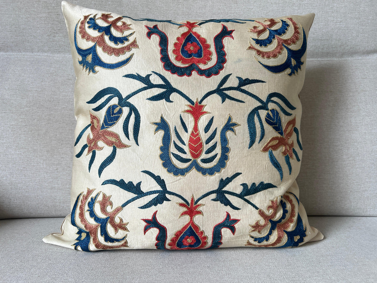 Suzani Pure Silk cushion