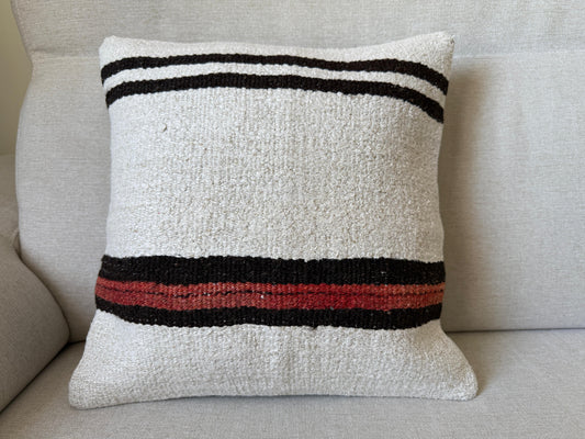 Hamp Hand woven Kilim cushion cover (40x40cm)
