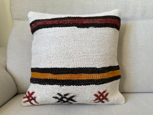 Hamp Hand woven Kilim cushion cover (40x40cm)