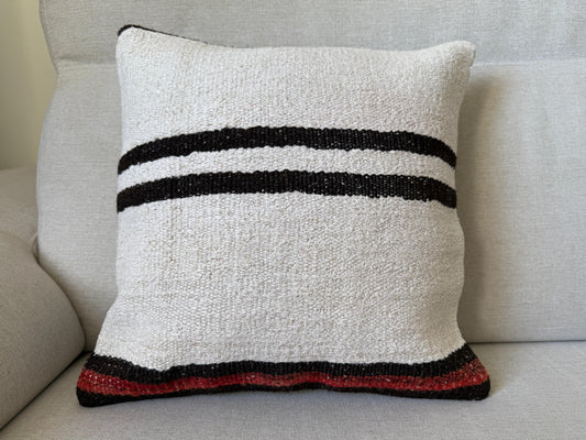 Hamp Hand woven Kilim cushion cover (40x40cm)