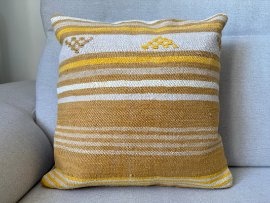 Turkish Hand woven Kilim cushion cover (40x40cm)