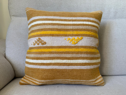 Turkish Hand woven Kilim cushion cover (40x40cm)