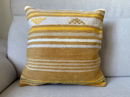 Turkish Hand woven Kilim cushion cover (40x40cm)
