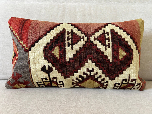 Hand woven Kilim cushion cover (50x30cm)