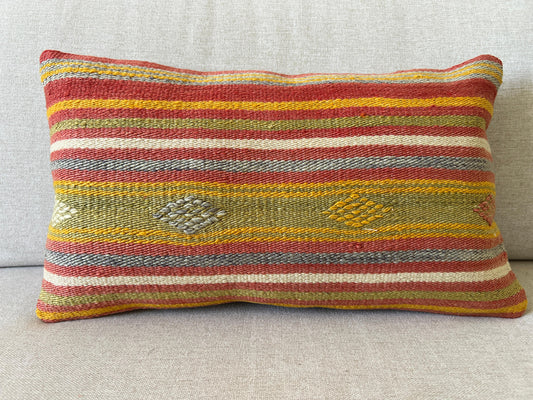 Hand woven Kilim cushion cover (50x30cm)