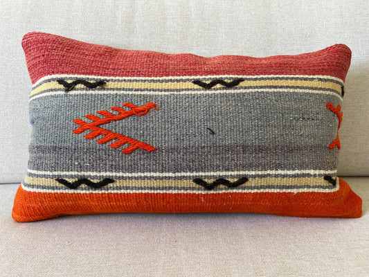 Hand woven Kilim cushion cover (50x30cm)