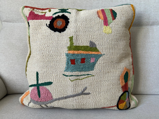 Suzani Kilim cushion cover (50x50cm)