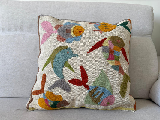 Suzani Kilim cushion cover (50x50cm)