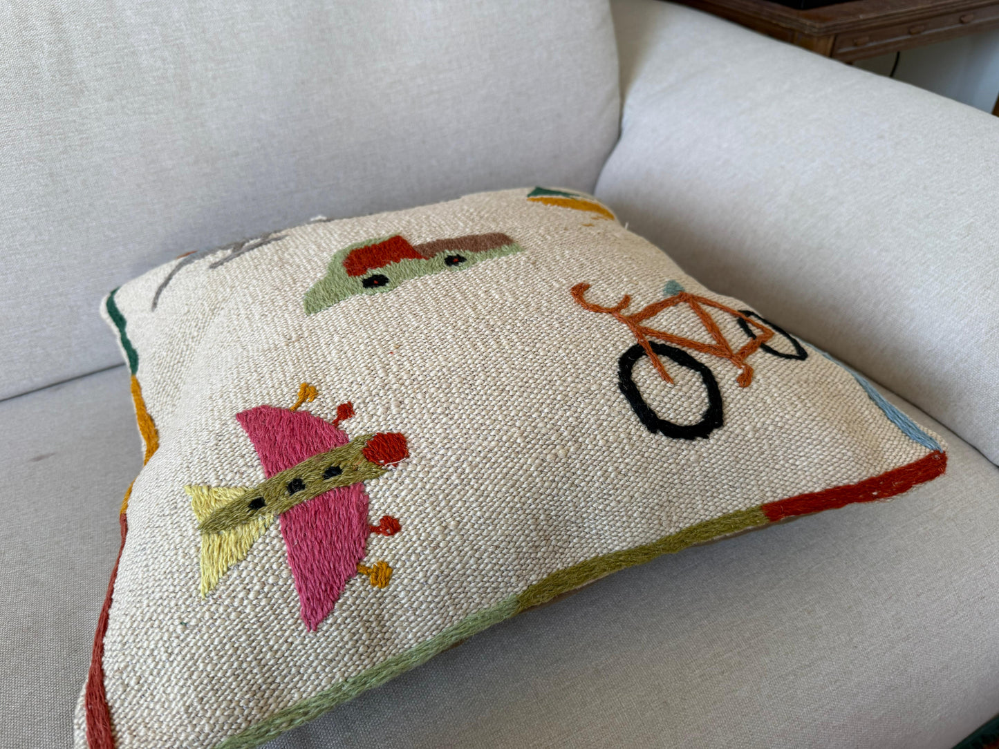 Suzani Kilim cushion cover (50x50cm)