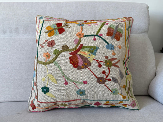 Suzani Kilim cushion cover (50x50cm)