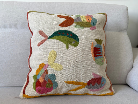 Suzani Kilim cushion cover (50x50cm)