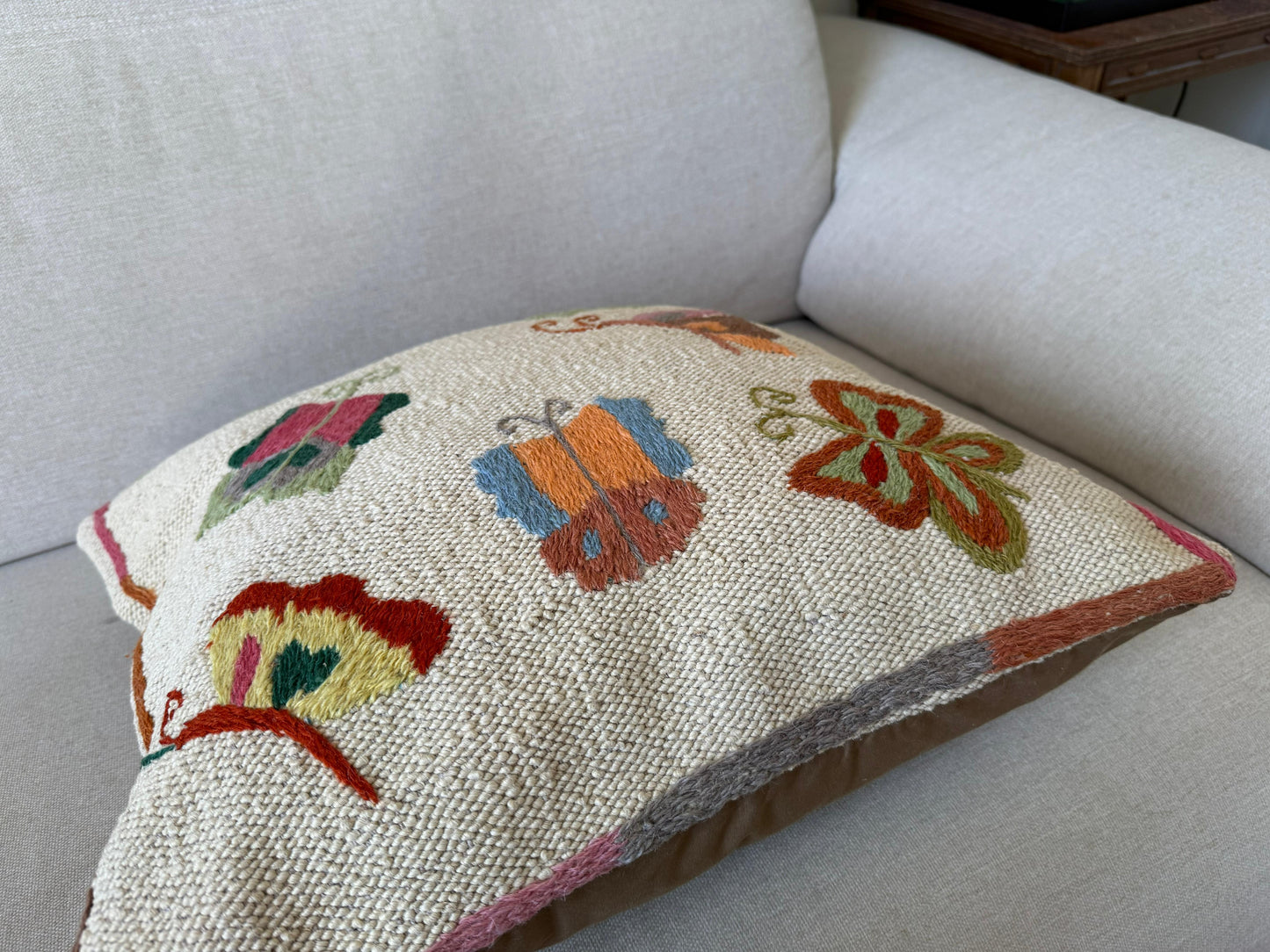 Suzani Kilim cushion cover (50x50cm)