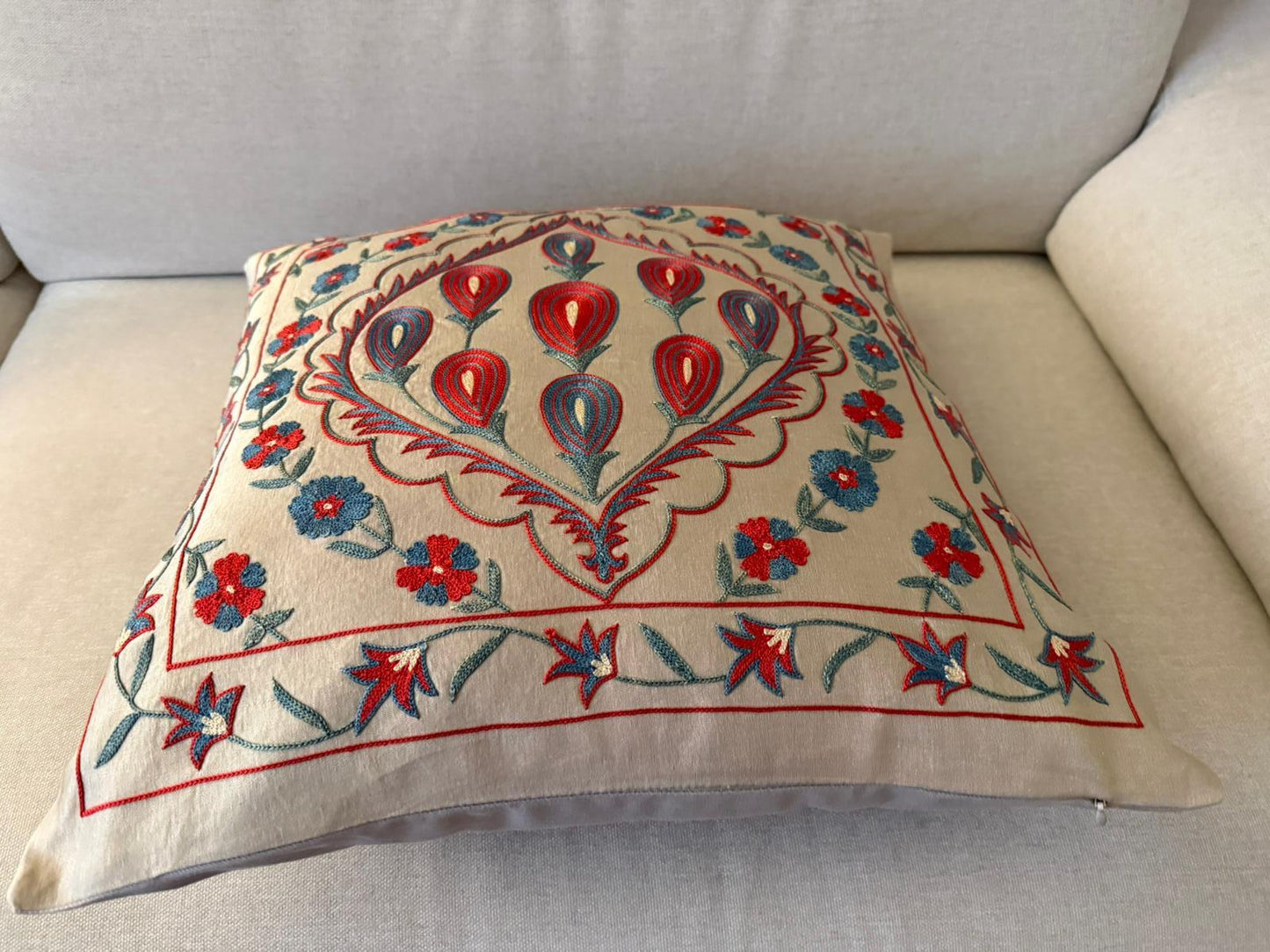 Suzani Pure Silk cushion