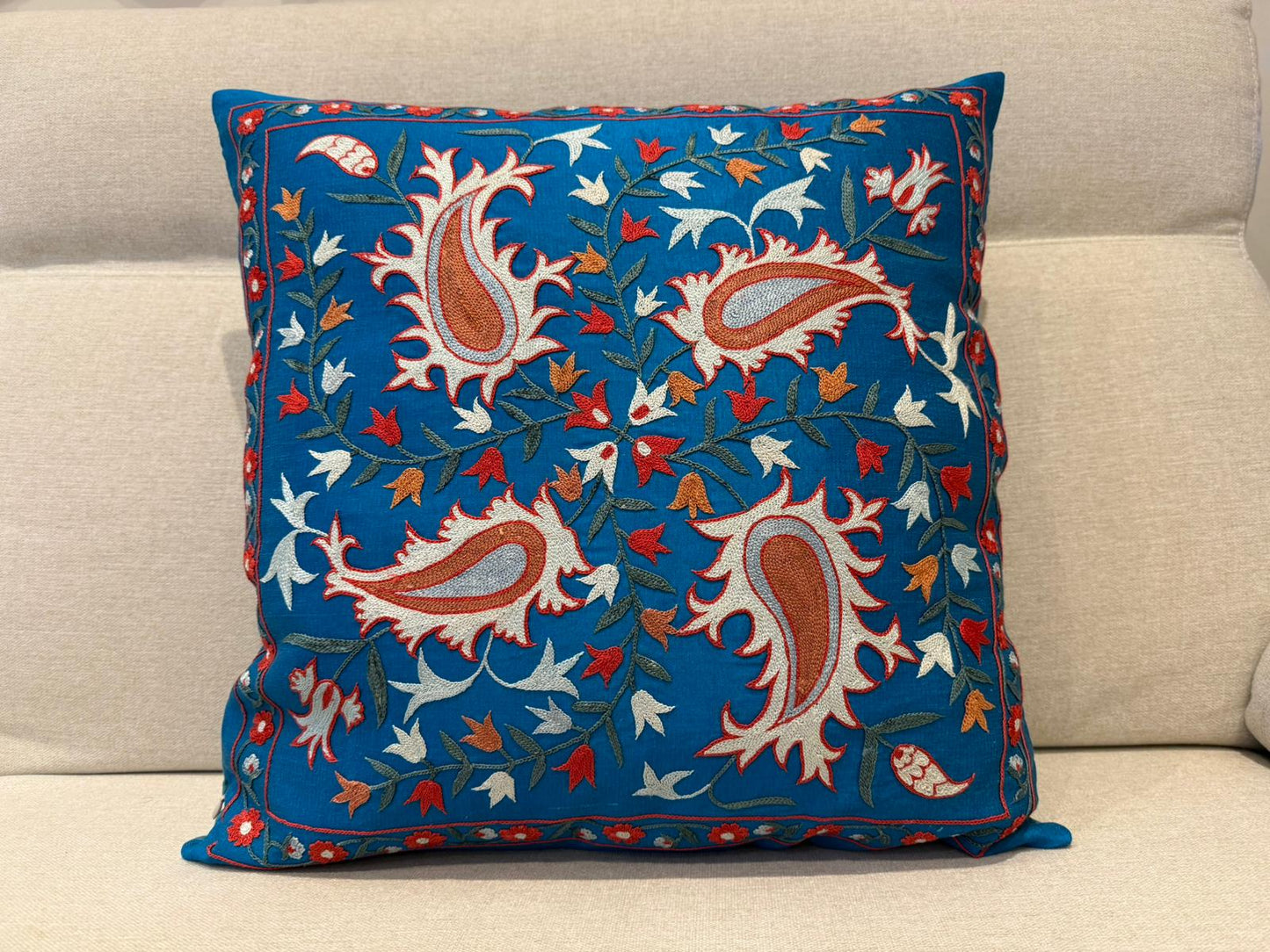 Suzani Pure Silk cushion