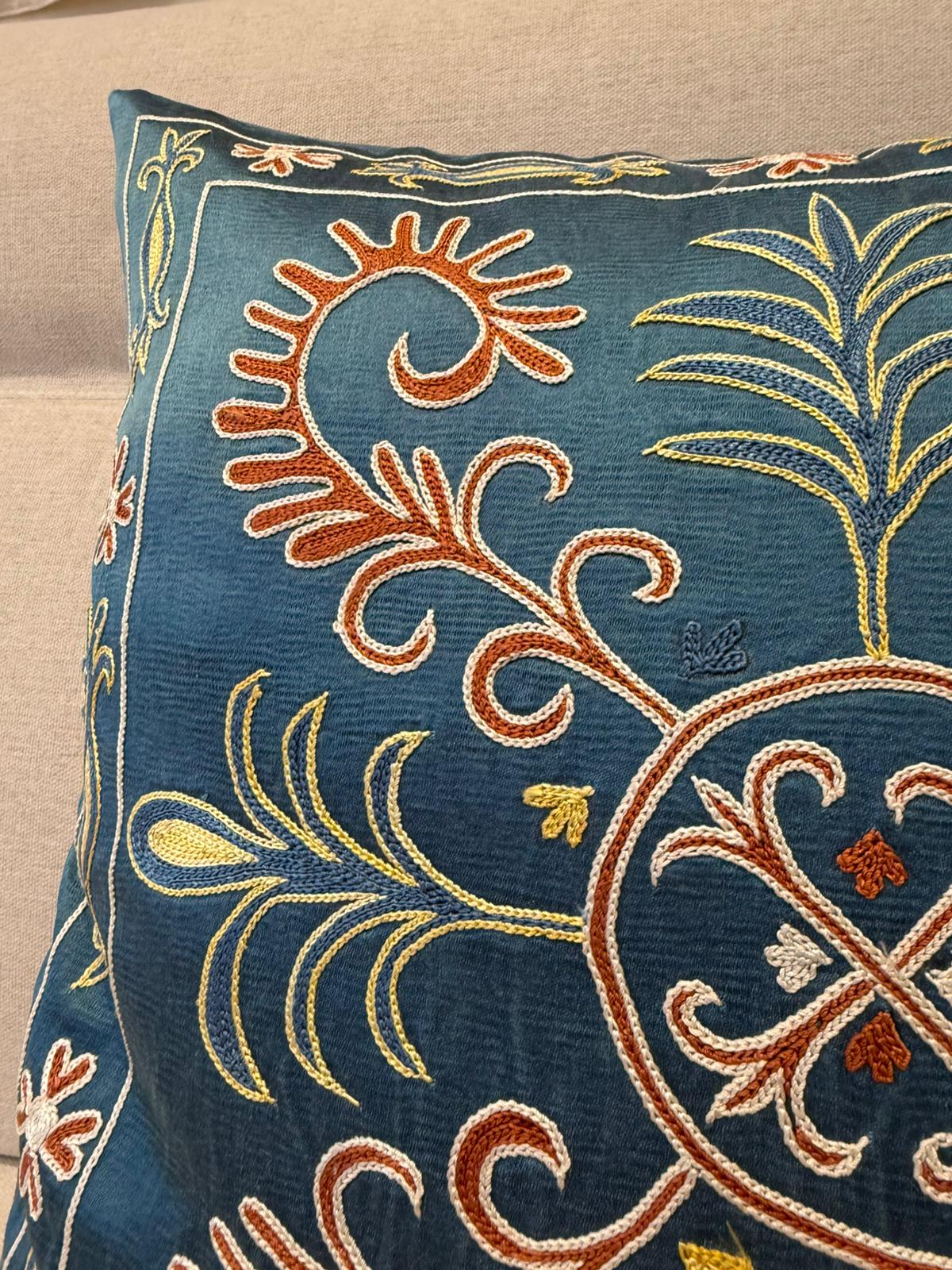 Suzani Pure Silk cushion