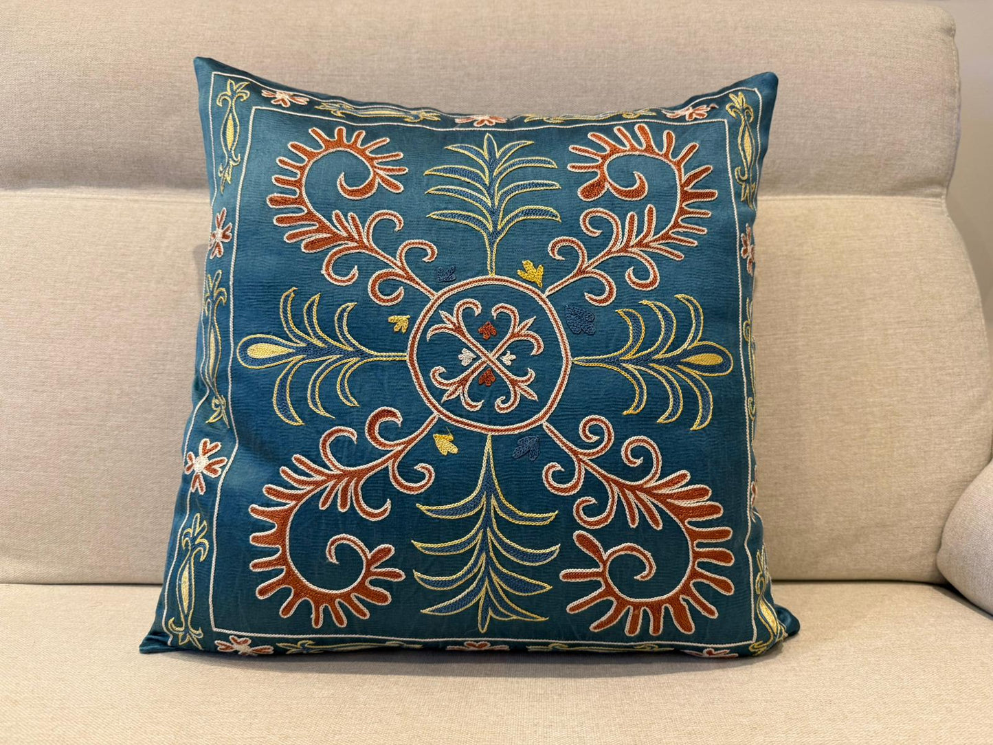 Suzani Pure Silk cushion