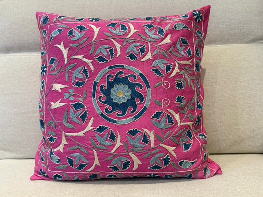 Suzani Pure Silk cushion