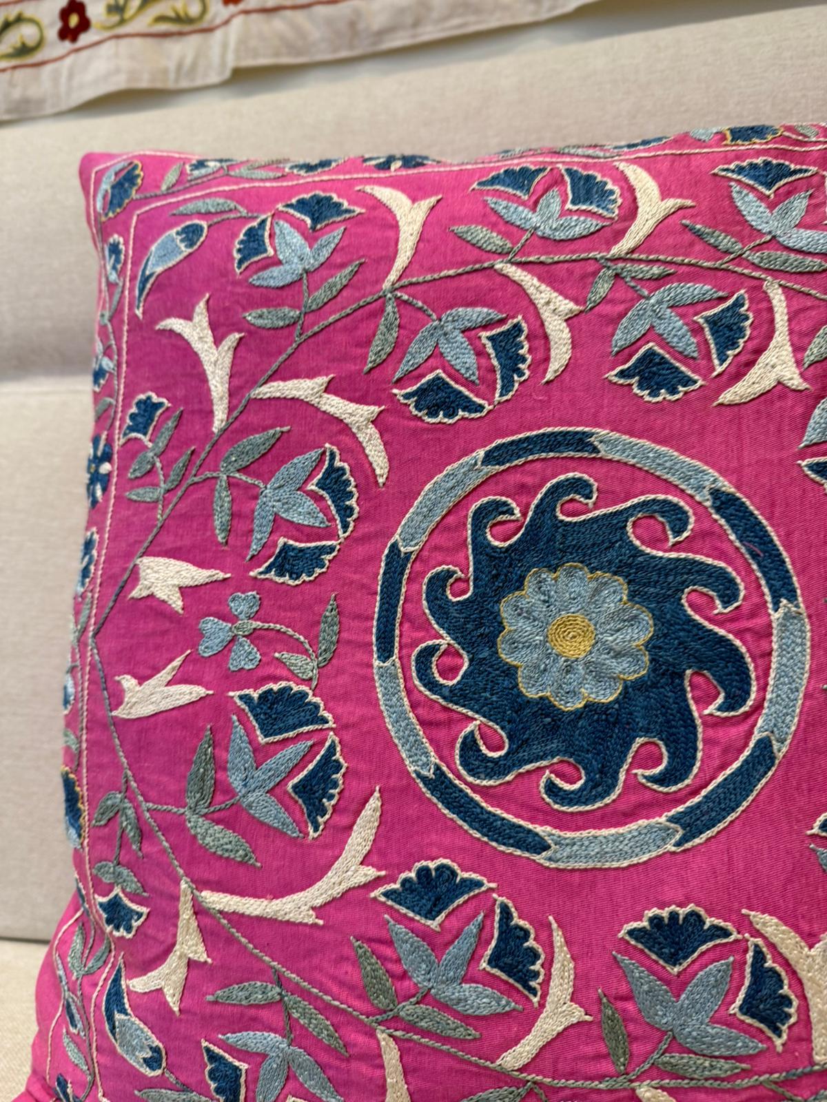 Suzani Pure Silk cushion