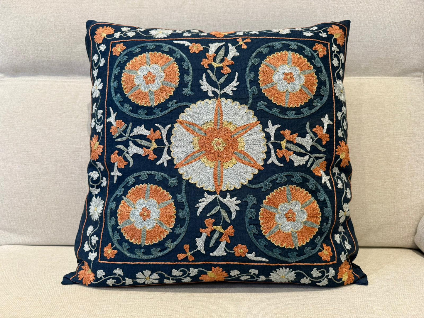 Suzani Pure Silk cushion