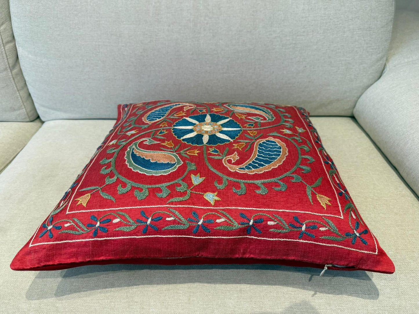 Suzani Pure Silk cushion