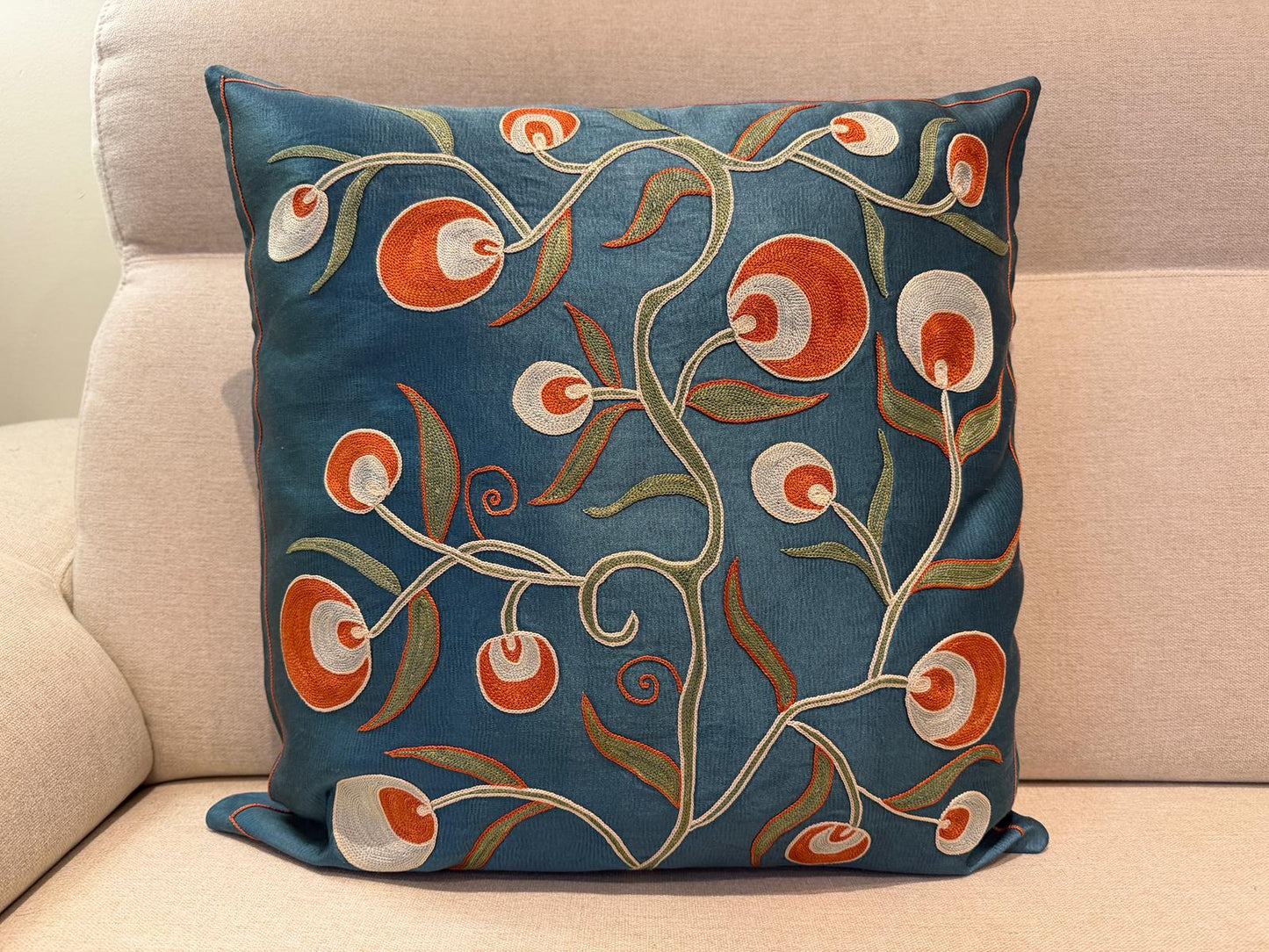 Suzani Pure Silk cushion