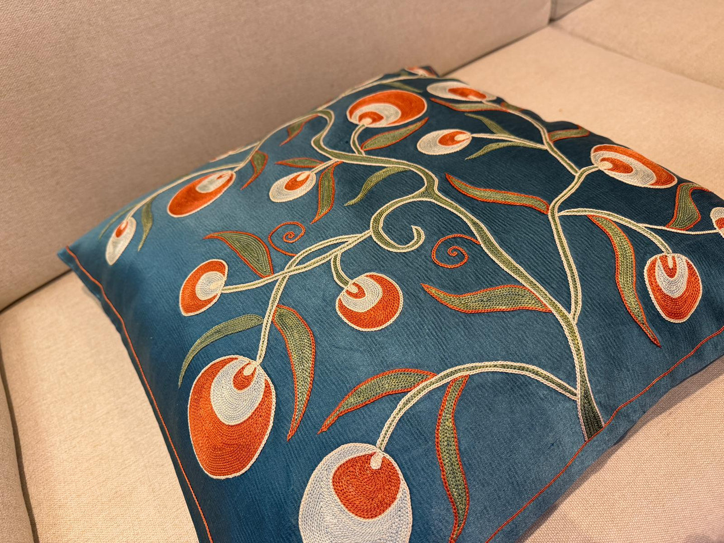 Suzani Pure Silk cushion