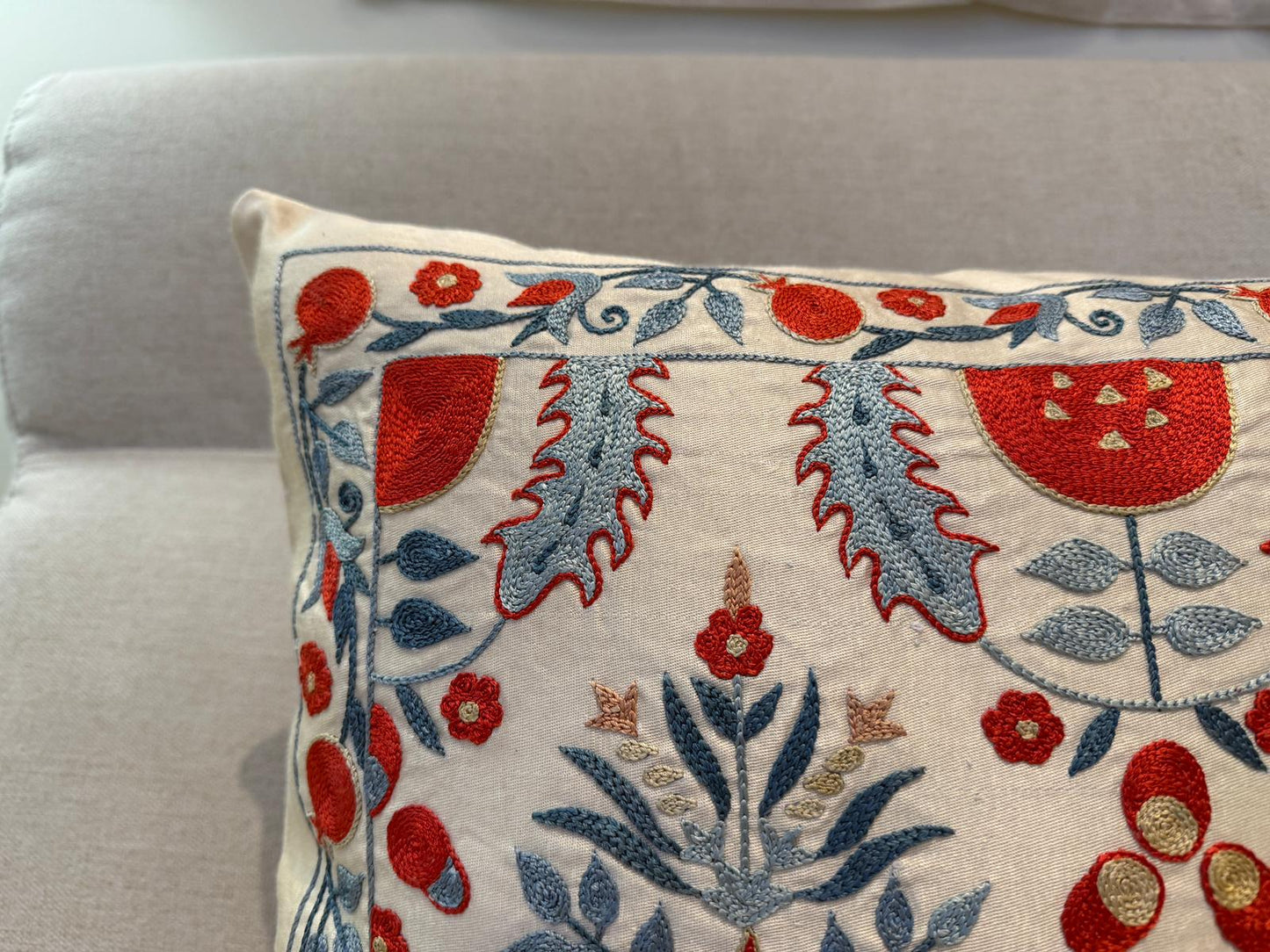 Suzani Pure Silk cushion