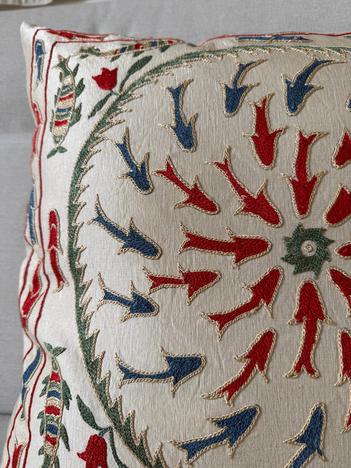 Suzani Pure Silk cushion