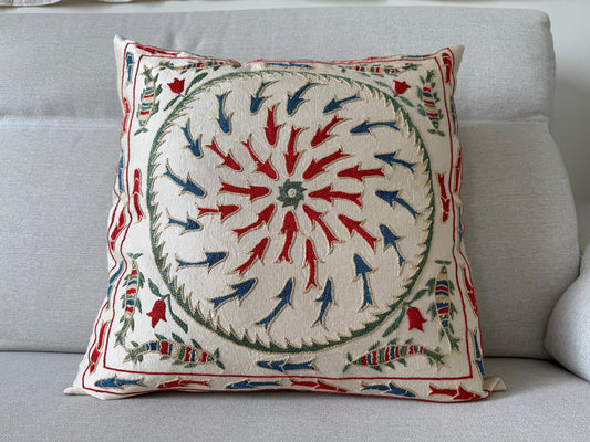 Suzani Pure Silk cushion