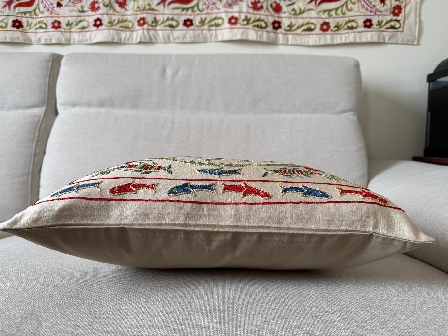 Suzani Pure Silk cushion