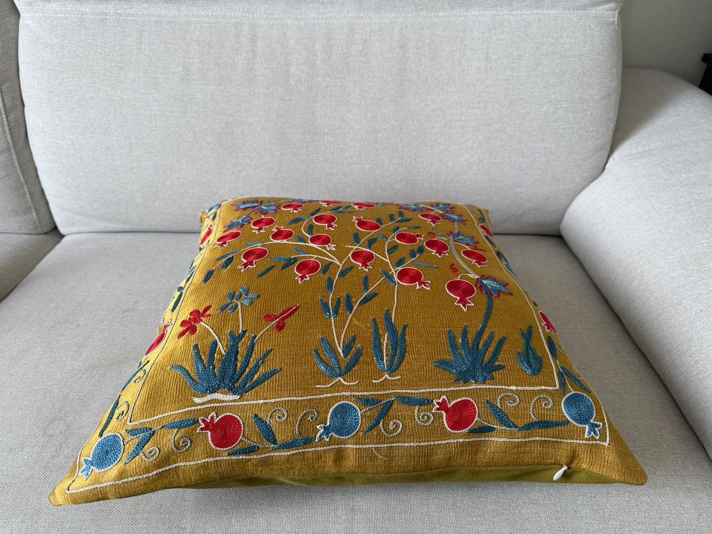 Suzani Pure Silk cushion