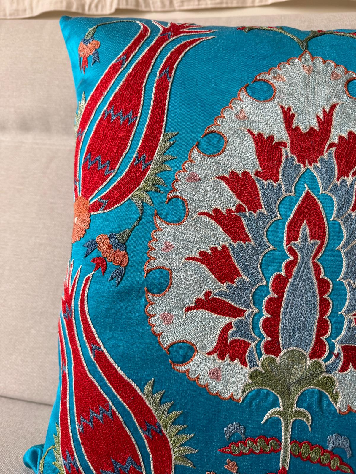 Suzani Pure Silk cushion