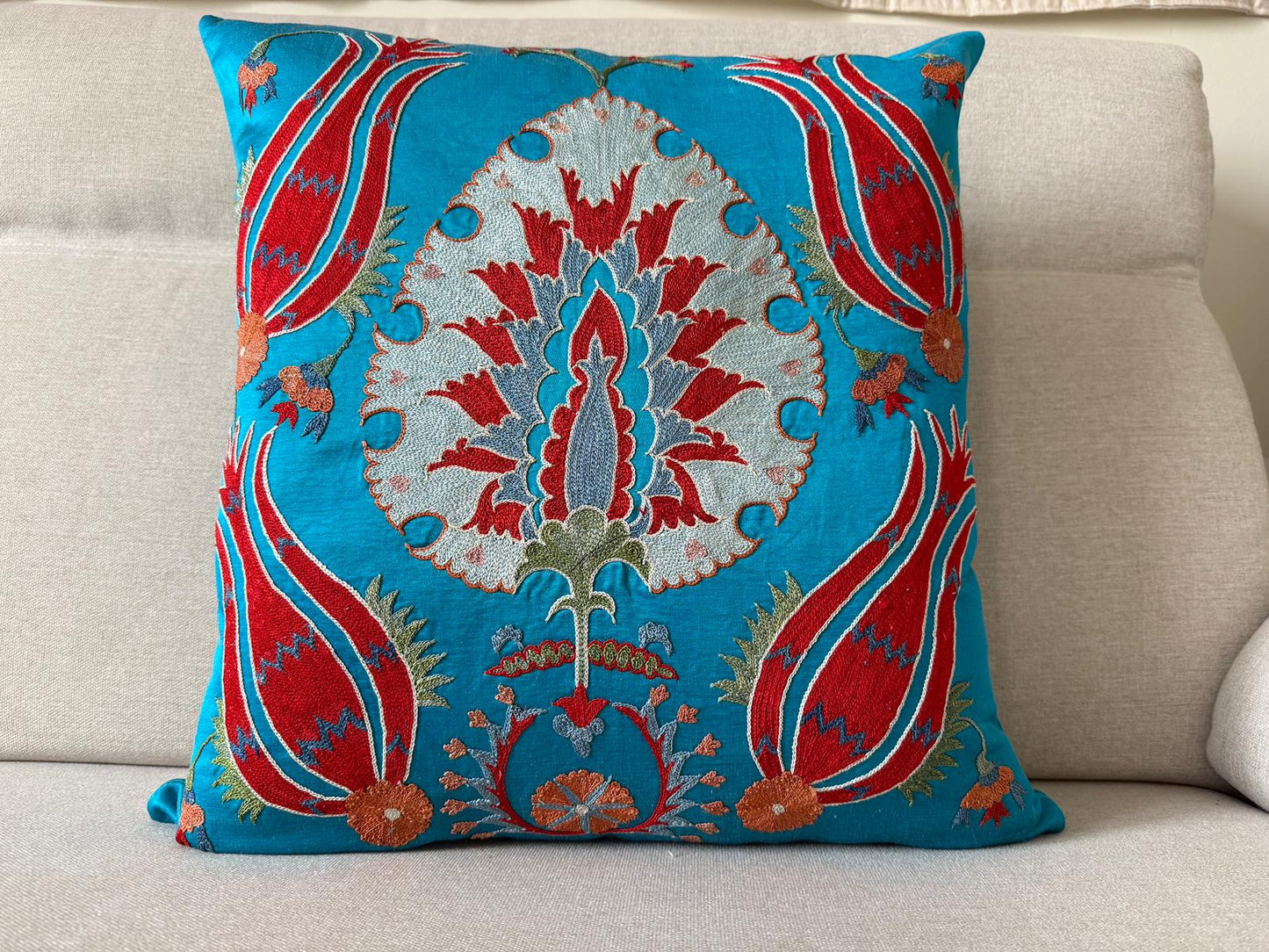 Suzani Pure Silk cushion