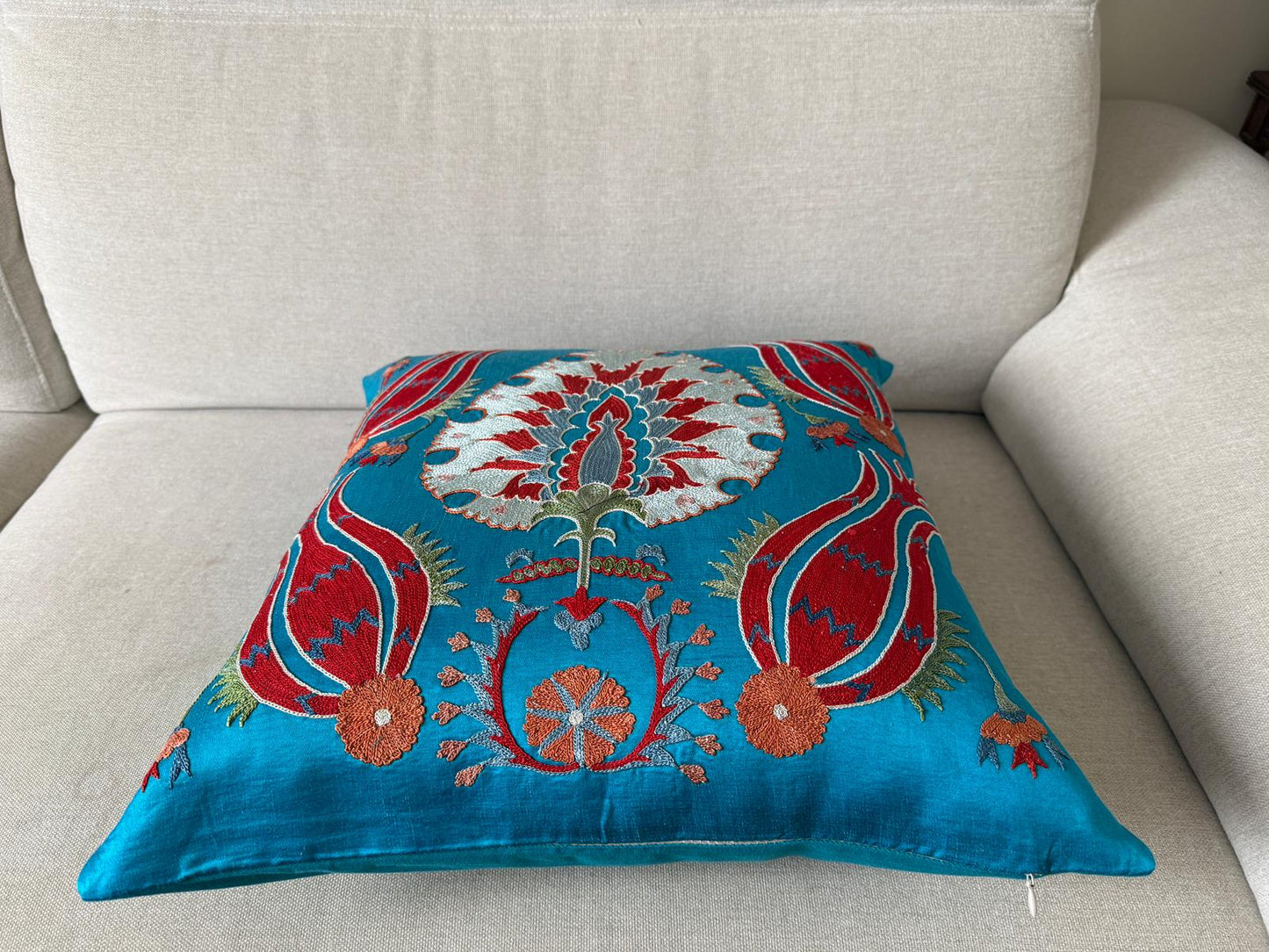 Suzani Pure Silk cushion