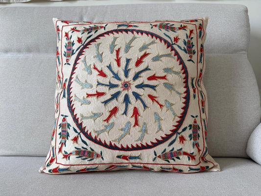 Suzani Pure Silk cushion