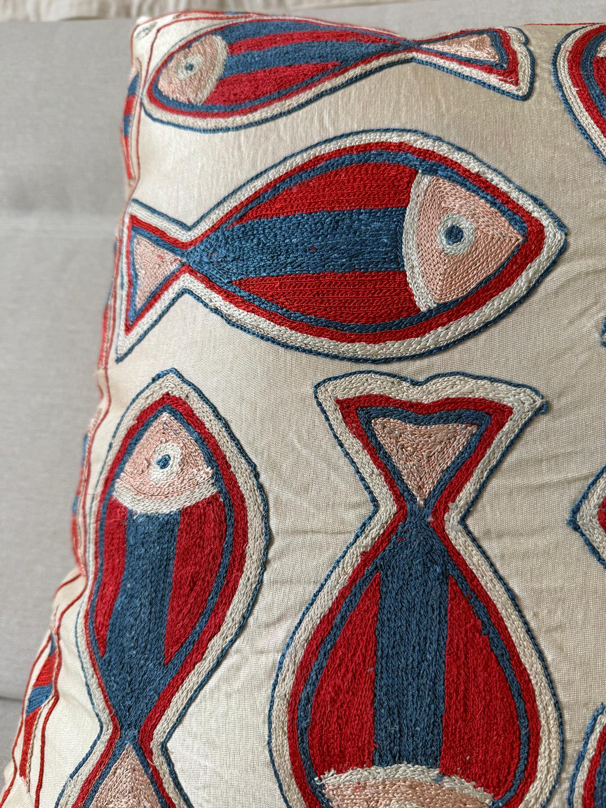 Suzani Pure Silk cushion