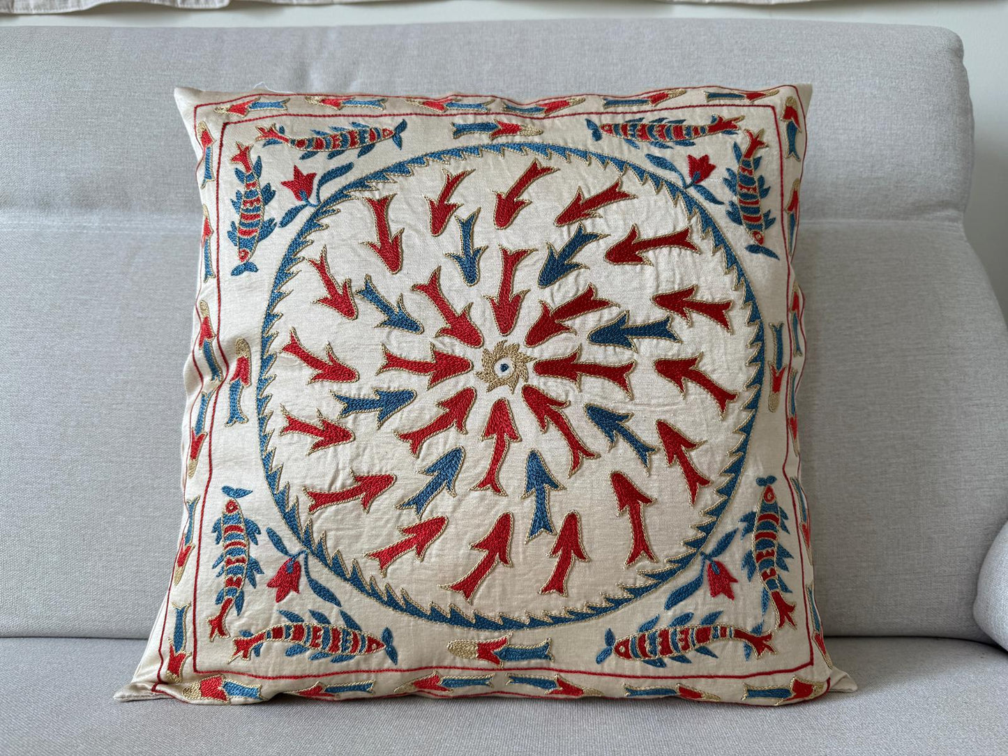 Suzani Pure Silk cushion