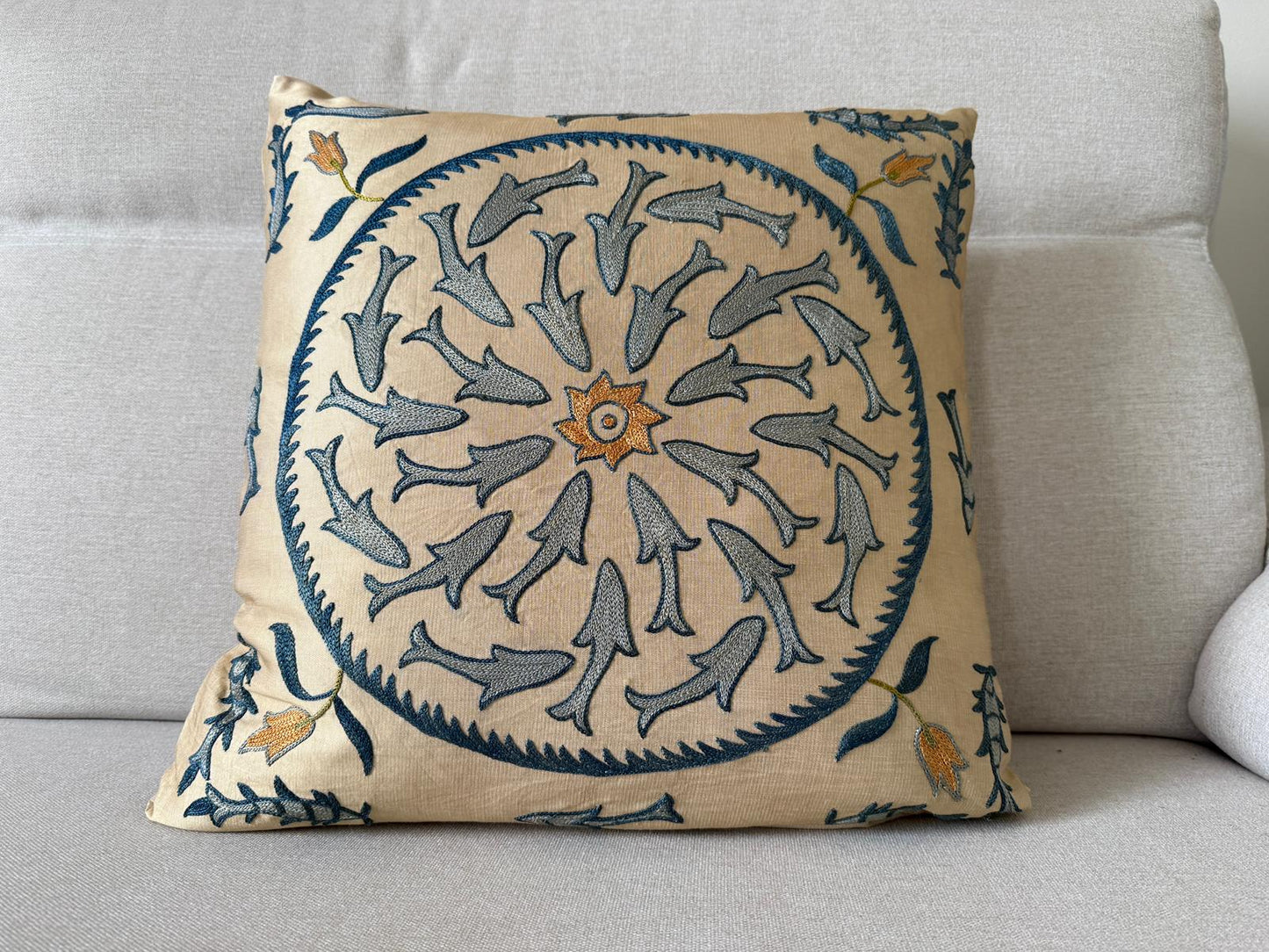 Suzani Pure Silk cushion