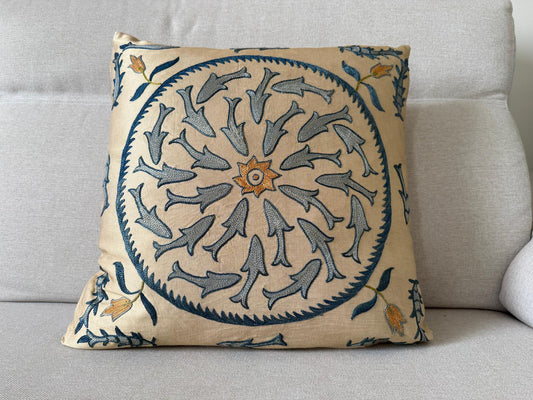 Suzani Pure Silk cushion