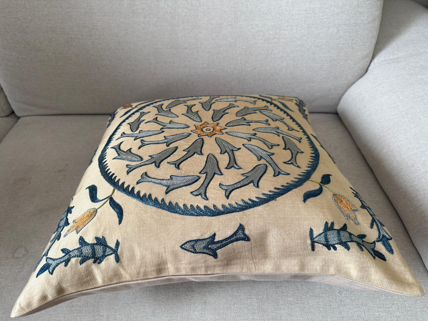 Suzani Pure Silk cushion