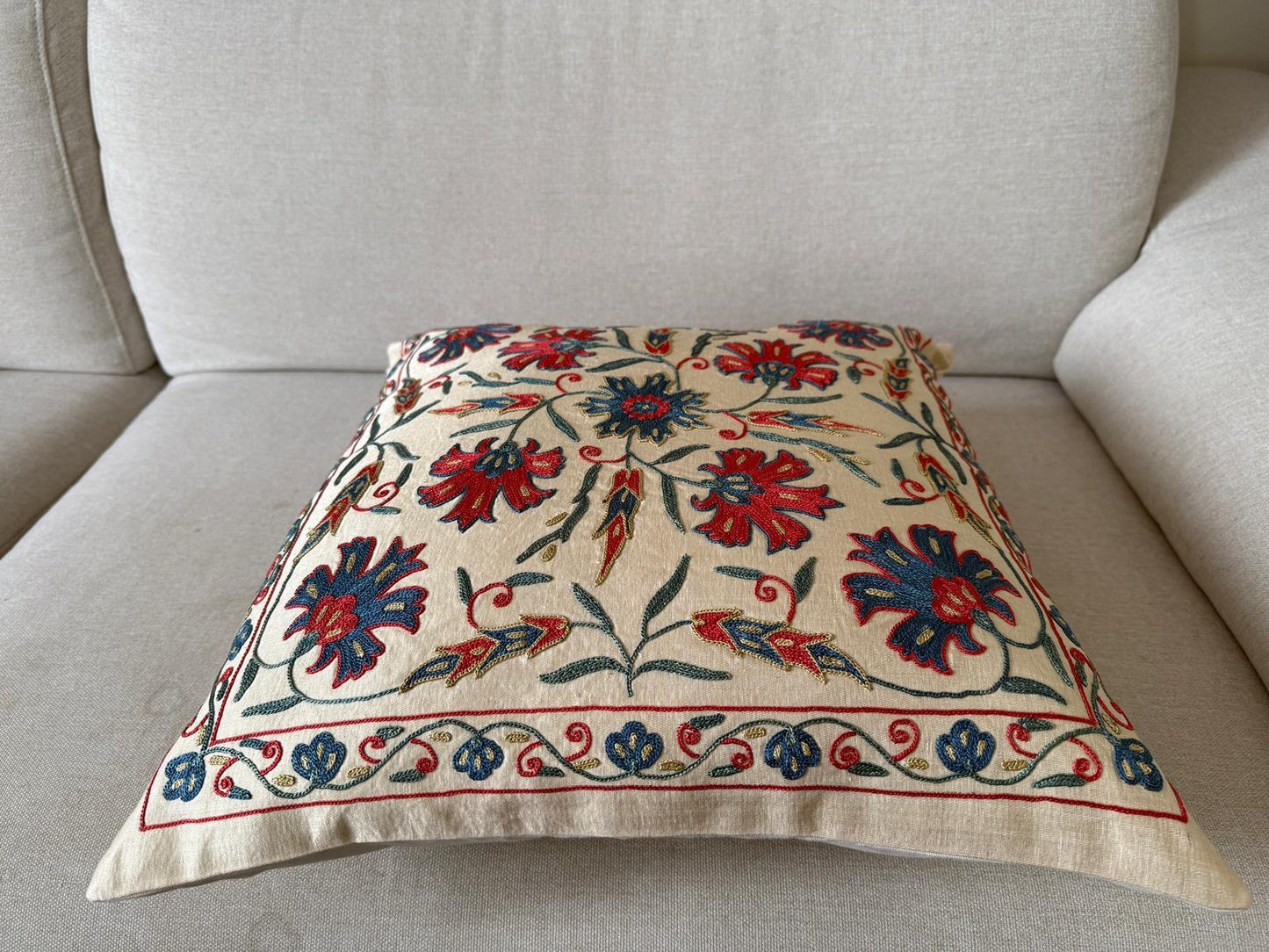 Suzani Pure Silk cushion