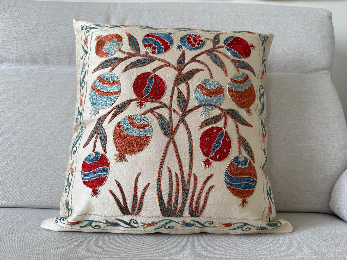 Suzani Pure Silk cushion