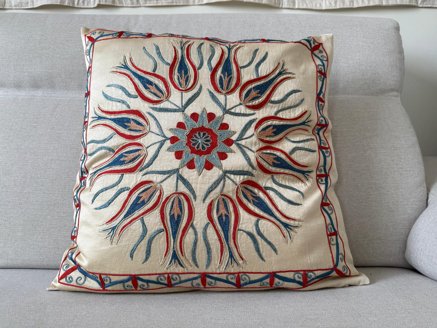 Suzani Pure Silk cushion