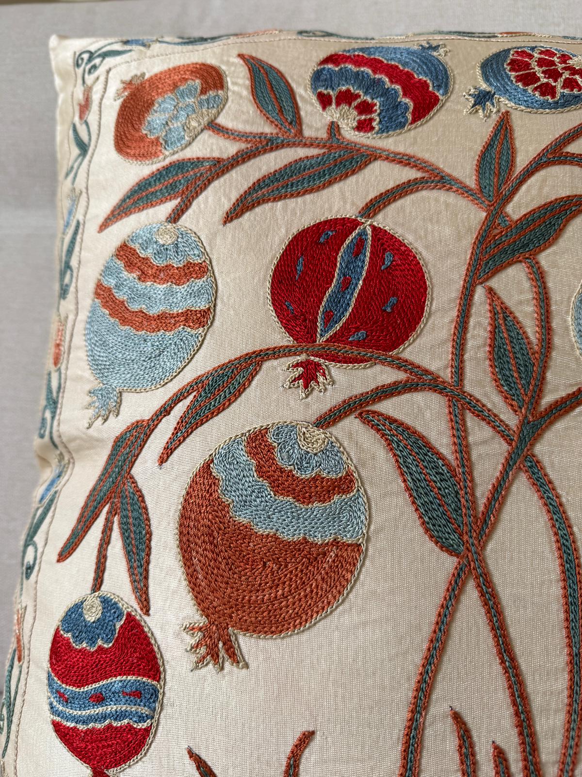 Suzani Pure Silk cushion